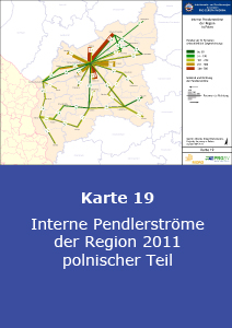 Interne Pendlerströme der Region 2011 – polnischer Teil