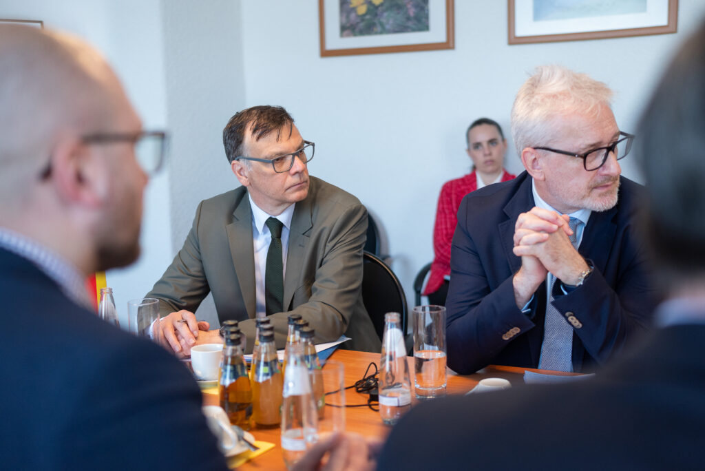 Besuch EU-Kommissar Piotr Serafin in der Euroregion PRO EUROPA VIADRINA | Frankfurt (Oder) 23.04.2026