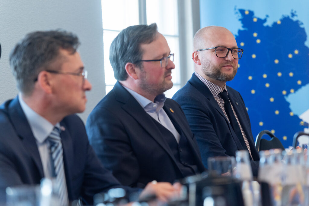 Besuch EU-Kommissar Piotr Serafin in der Euroregion PRO EUROPA VIADRINA | Frankfurt (Oder) 23.04.2026