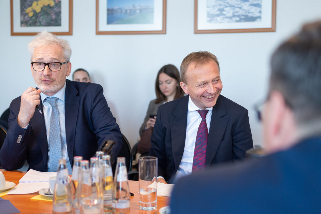 Besuch EU-Kommissar Piotr Serafin in der Euroregion PRO EUROPA VIADRINA | Frankfurt (Oder) 23.04.2026