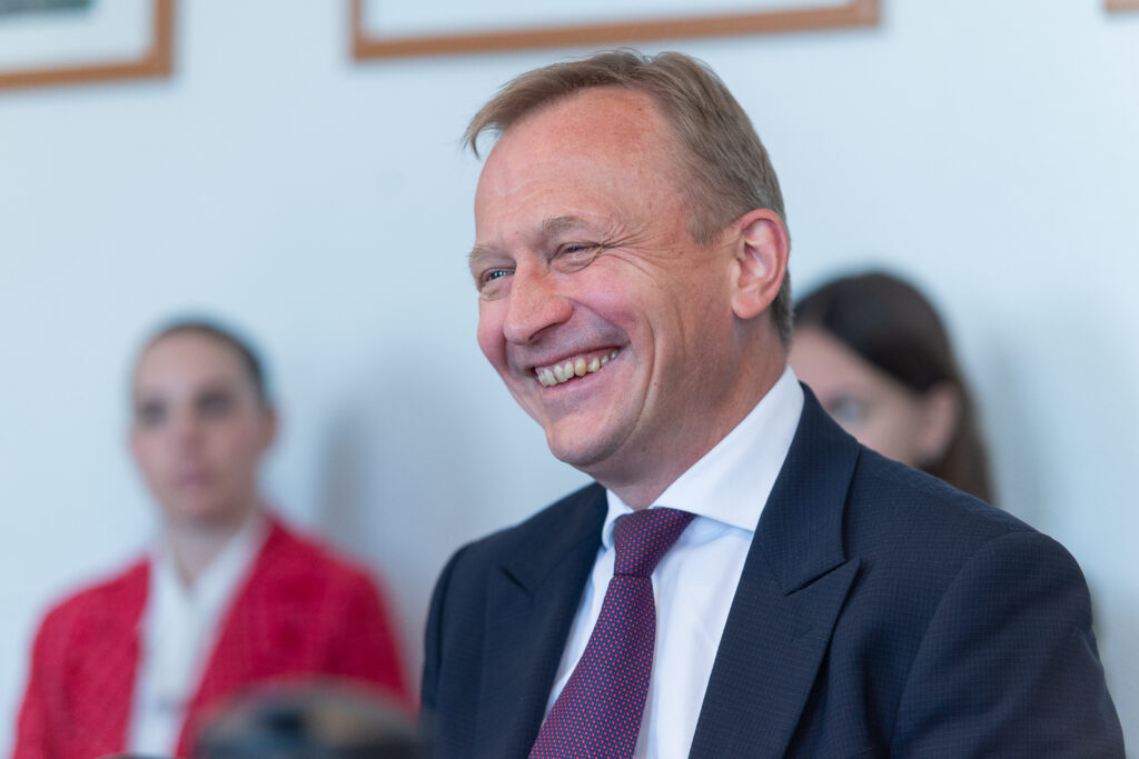 Besuch EU-Kommissar Piotr Serafin in der Euroregion PRO EUROPA VIADRINA | Frankfurt (Oder) 23.04.2026